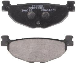 FERODO Placute de Frana Spate Destinat Pentru: Motocicleta Rutiera Mica/Scutere Material: Eco Frecare-ef 38 3x100 1x12mm (FDB2200EF)