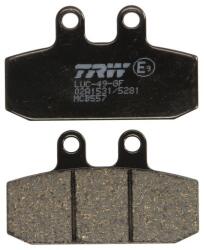 TRW Placute de Frana Fata/Spate Destinat Pentru: Scutere/Teren Accidentat/Traseu Material: Organic 46 9x78 9x7 3mm Aprilia (MCB557)
