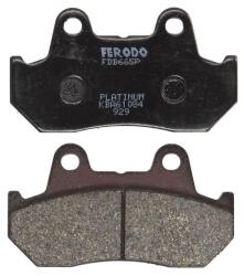 FERODO Placute de Frana Spate Destinat Pentru: Traseu Material: Platina-p 49x90x11 5mm Honda Cbr Vf Vfr 500-1000 1983-1990 (FDB665P)