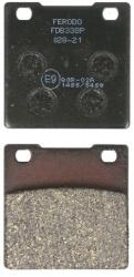 FERODO Placute de Frana Fata/Spate Destinat Pentru: Traseu Material: Platina-p 53x53x9mm Kawasaki Zrx Zx-12r Zxr Zzr; Suzuki (FDB338P)