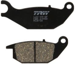 TRW Placute de Frana Fata/Spate Destinat Pentru: Scutere/Teren Accidentat/Traseu Material: Organic 42 4x106 7x7mm Honda Cbr (MCB738)