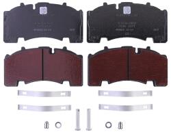 BPW Placute Frana Spate Mercedes Dca Te Tz; Saf B S Sk Skrb Skrlb Skrs Skrz Z; Jost Dca; Meritor Tm; Bpw Sh 1Set (09.801.08.16.1)