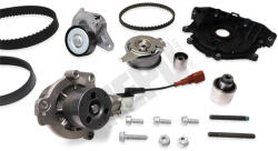 HEPU Kit Set Distributie (curea + Intinzator + Pompa de Apa) Seat Leon Leon St Skoda Kamiq Octavia Iii Vw California T6 (HEPPK06692-XT1)