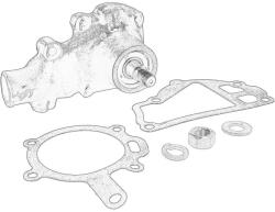 PERKINS Pompa de Apa A4.212 A4.236 A4.248 A4.248. 2 C4.236 G4.236 Ursus 4512 4514 5312 5314 Ahlmann AS7C AS7CS Aktiv Fischer M (U5MW0104-PER)