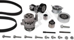 HEPU Kit Set de Distributie Curea si Pompa de Apa Audi A1 A3 A4 Allroad B8 A4 B8 A5 A6 C7 Q3 Q5 Tt Seat Alhambra Altea Altea (HEPPK06621-XT1)