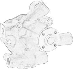YANMAR Pompa de Apa Yanmar 3tn66 TNE68 (119233-42001)