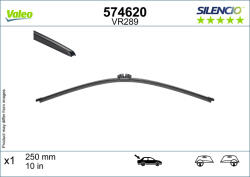 Valeo Lamela Stergator Fara Articulatie Spate (1buc) Silencio 250mm Ds Ds 4 Ii N°4 Mercedes Citan/Minivan (w420) Audi Q6 (VAL574620)
