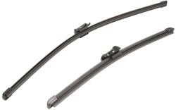 Valeo Lamele Stergatoare Fara Articulatie Fata cu Spoiler (2buc) VF338 Silencio Xtrm 550/380mm Fiat Idea Lancia Musa 12.03 (VAL574338)