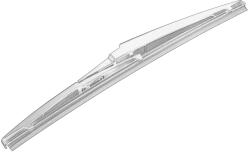 Toyota Lamela Stergator Standard Spate (1buc) 300mm Chevrolet Spark Citroen C1 Ii Daihatsu Charade Viii Cuore Vi Cuore Vii (85242-05120)