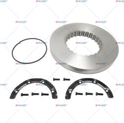 AUGER GERMANY Set 2 Discuri Frana (cu Kit Montaj) Iveco Eurocargo I-iii Krone Man F90 M90 Mercedes-benz O 303 2000-2026 (AUG-31314)