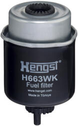 HENGST Filtru Combustibil Ahlmann AX100 AX70 Doosan G60 G80 Dynapac CA134D John Deere 4120 4320 4520 4720 620 Liebherr L506 (H663WK)