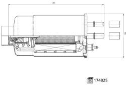 FEBI Filtru Combustibil Citroen Jumper Iii Fiat Ducato Peugeot Boxer 2.0d/2.3d/3.0d 04.06 (FE174825)