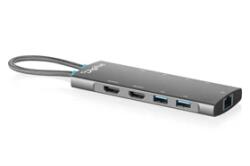 ASSMANN DA-70922 USB-C Docking Station, 9-Port (DA-70922) - bluechip