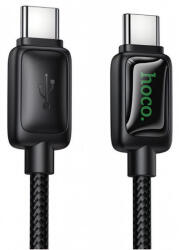 hoco. USB-C - USB-C kábel Hoco U146, 60W, 3A, 1.2m, fekete