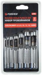 Forsage lyukasztólyuk-készlet 4-16 mm, 7 részes FS-50820 (50820)