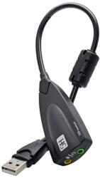 Techstar Adaptor Audio Techstar® 5HV2, USB 2.0, 2 x Jack Audio 3.5mm, Microfon, LineOut, Virtual Surround (SKU1733)