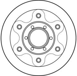 TRW Disc Frana Df2788S Iveco Daily Ii/Daily Iii (DF2788S)