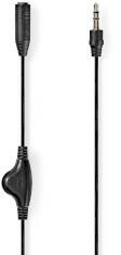 Nedis CAGL22090BK10 1, 5 M 3.5mm Fekete Audio kábel (CAGL22090BK10)