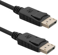 Qoltec DP v1.1 M / DP v1.1 M 2.0m 2 M DisplayPort Fekete DisplayPort kábel (50453)