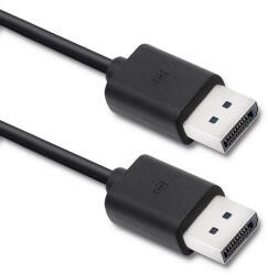 Qoltec 50361 1, 8 M Fekete DisplayPort kábel (50361)