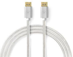 Nedis CCTB37014AL20 2 M Ezüst DisplayPort kábel (CCTB37014AL20)
