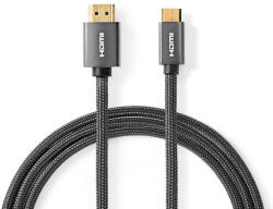 Nedis CVTB34500GY20 2 M HDMI A-típus Szürke HDMI kábel (CVTB34500GY20)