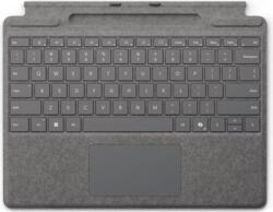 Microsoft Tastatura Microsoft Surface Pro cu husa pentru stilou si incarcare, compatibila Surface Pro 10/11/12 Platinum (8XB-00190)