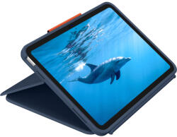 Logitech Rugged Combo 4 Touch For Ipad 10thgen Classicblue-pan-emea-914 (920-011196)