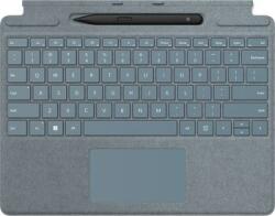 Microsoft Tastatura Microsoft Surface Pro cu Slim Pen (albastru, dispunere DE, pentru Surface Pro (Editia a 11-a)/10 for Business/9/8) (8X6-00195)