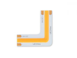 LED Line LED-szalag sarokcsatlakozó, COB, 14 W/m, 10 mm, 2 tűs, L típus, meleg fehér (LL-200517)