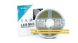 LED Labs LED-szalag, COB, 528 LED/m, 12 V, 6 W/m, IP20, hideg fehér, 5 év garancia, kiszerelés (5 méter) (LAB-16-2381-01)