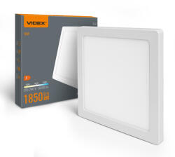 Videx LED Ceiling Light VIDEX DL6S 18W 3000K-4000K-65000K 230V White (VX-VL-DL6S-18CW)
