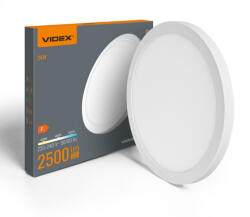 Videx LED Ceiling Light VIDEX DL6R 24W 3000K-4000K-65000K 230V White (VX-VL-DL6R-24CW)