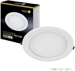 Kobi Downlight LED SIGARO CIRCLE PT 24W 3CCT Kobi Premium (KOBI-004901)