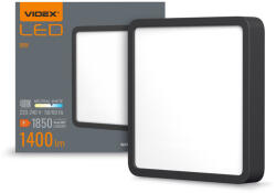 Videx LED Surface Downlight Fixture VIDEX-DOWNLIGHT-LED-DLSS-BLACK-18W-NW (VX-VLE-DLSS-184B)