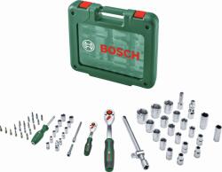 Bosch 60 darabos készlet 1/4" -os + 1/2" -os racsnis kulcsokkal 11600A039J8 (1600A039J8)