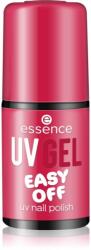 essence UV GEL EASY OFF gél körömlakk UV / LED-es lámpákhoz árnyalat 106 - pomegranate, please! 5 ml