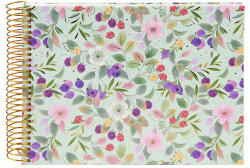Goldbuch Blissful Blossom 40/24x17 spirál fotóalbum zöld (20 858)