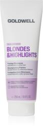 Goldwell Dualsenses Blondes & Highlights Toning Shampoo lila tonizáló sampon 250 ml