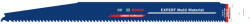 Bosch EXPERT S1256 XHM keményfém fogazású szablyafűrészlap, 10db 300x25x1, 25 öntöttvas, keményf (2608902338)
