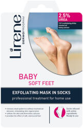 Lirene lábápoló maszk 1 pár baby soft feet hámlasztó