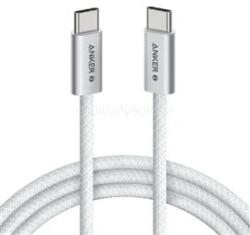 Anker Zolo USB-C - USB-C gyorstöltő kábel 240W, 1, 8m fehér (A8060H22) (A8060H22) (A8060H22)