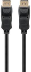 Goobay DisplayPort 2.1 Összekötő Fekete 1m 74747 (74747)