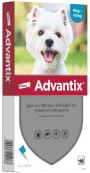  ELANCO Advantix - parasite drops for dogs S - 4 x 1 ml