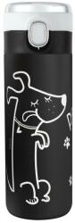 Ambition Love termoszbögre 350 ml fekete kutya (5907078428727)