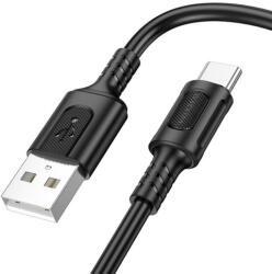 BOROFONE Cablu de date Borofone BX111, USB-A male - USB-C male, 1 m, Black (6941991115080)