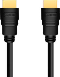 LogiLink CABLU video LOGILINK HDMI T la HDMI T 2.0 1m conectori auriti rezolutie maxima 4K 3840 x 2160 la 60 Hz plastic dublu ecranaj CC (ch0100)