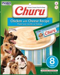 Inaba Foods Dog Churu Purée - pui cu cașcaval 8 x 20 g