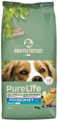 Pro-Nutrition PureLife Adult 7+ Dog - pește alb 12 kg