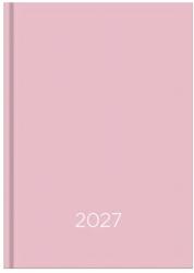 VECTRALINE Határidőnapló VECTRALINE Monocolor rózsaszín A/5 heti fehér lapos 2027 23.09938 (23.09938)